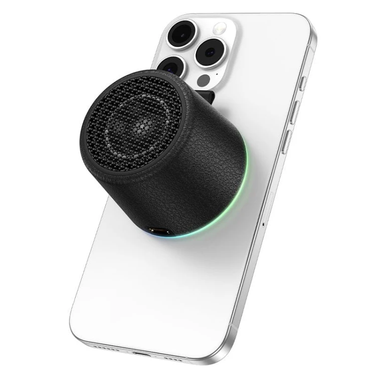 Magnetyczny głośnik bezprzewodowy Hoco HC49 8W Bluetooth 6.0 – czarny