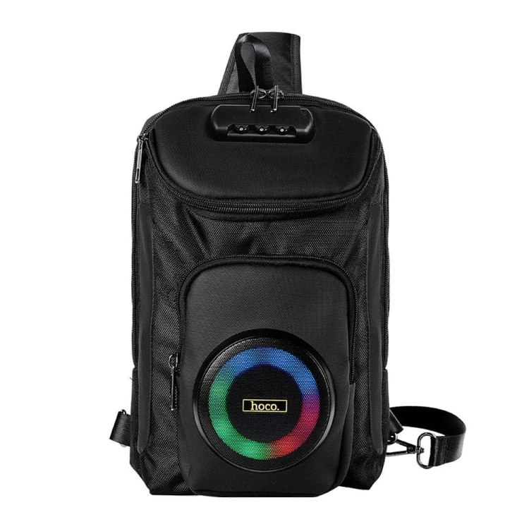 Głośnik bezprzewodowy 2w1 Hoco HC42 8W z plecakiem 6L – czarny