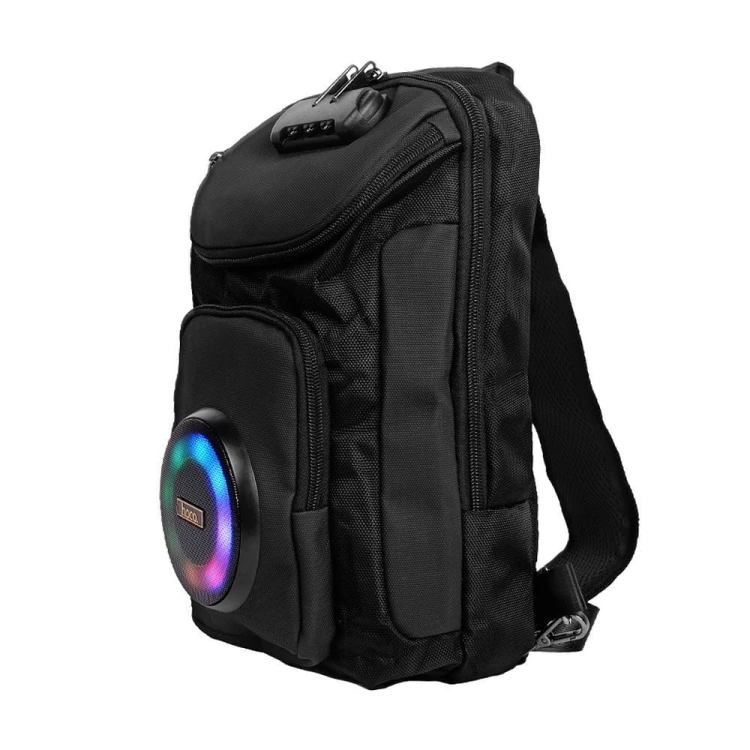 Głośnik bezprzewodowy 2w1 Hoco HC42 8W z plecakiem 6L – czarny
