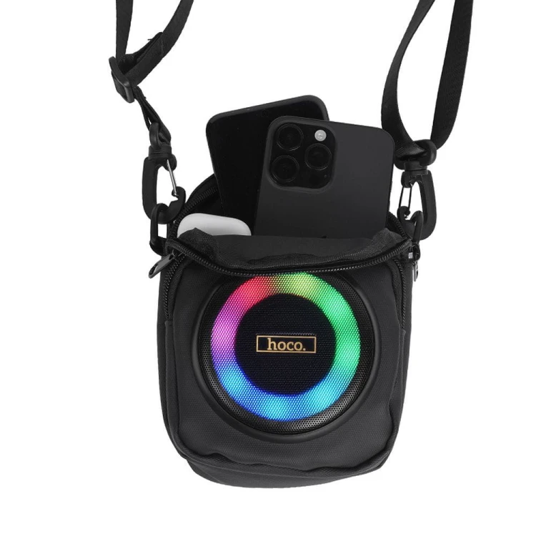 Głośnik bezprzewodowy 2w1 Hoco HC41 8W z torbą 1,5L – czarny
