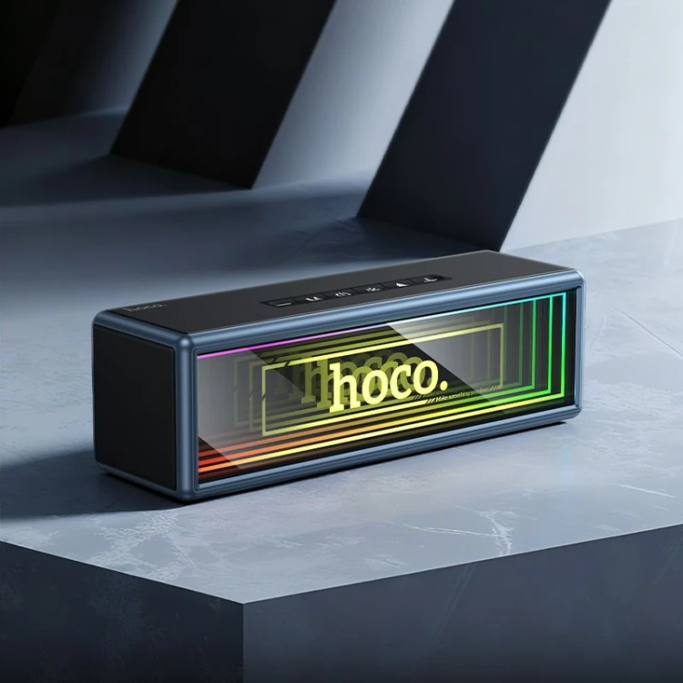 Potężny głośnik przenośny Bluetooth Hoco HC40 20W (2 x 10W) – czarny