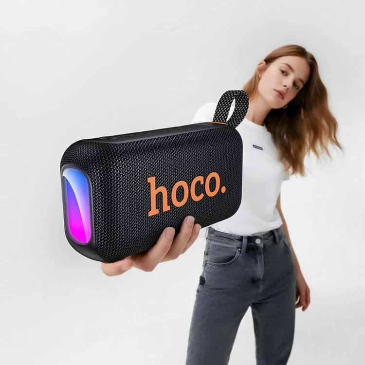 Potężny głośnik bezprzewodowy Hoco HC32 20W (2 x 10W) – czarny