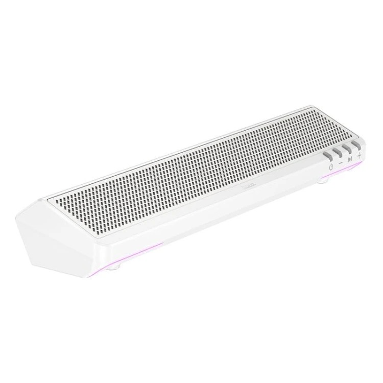 Bezprzewodowy głośnik 2w1 Hoco BS66 6W (2 x 3W) – biały