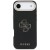 GUESS futerał iPhone 17 Air PU FW Resin Logo czarny – eleganckie etui