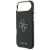 GUESS futerał iPhone 17 Air PU FW Resin Logo czarny – eleganckie etui