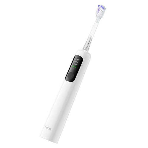 Szczoteczka soniczna do zębów Hoco HP64 – biała (IPX7, 3 tryby pracy)