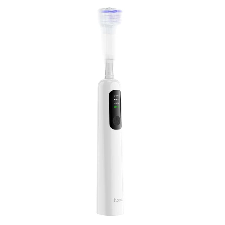 Szczoteczka soniczna do zębów Hoco HP64 – biała (IPX7, 3 tryby pracy)