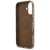 GUESS futerał iPhone 17 4G Script MagSafe brązowy – ekskluzywne etui
