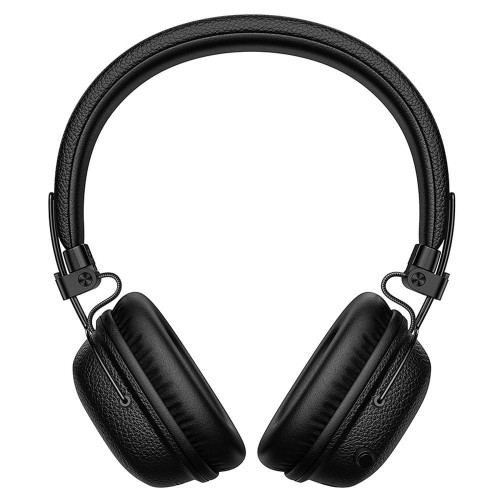 Bezprzewodowe słuchawki nauszne Hoco W64 z Bluetooth 5.4 i AUX – czarne