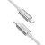 Ekstremalnie szybki kabel USB-C do USB-C Hoco U134 240W PD 3.1 – szary (1,8 m)