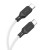 Szybkoładujący kabel USB-C do USB-C Hoco X90 60W Power Delivery – biały (1 m)
