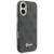 GUESS futerał iPhone 17 4G Script MagSafe czarny – ekskluzywne etui