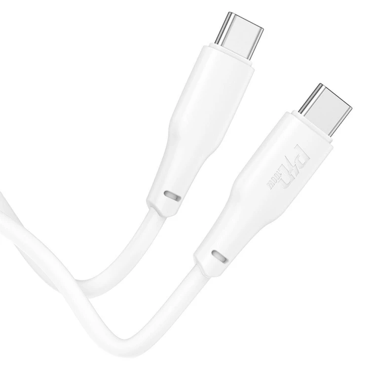 Kabel szybkoładujący USB-C do USB-C Hoco X93 100W – biały (1 m)
