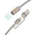 Przenośna lampka LED Hoco UA38C ze złączem USB-A / USB-C – złota (30 cm)