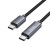 Kabel szybkoładujący USB-C do USB-C Hoco X112 60W z wyświetlaczem mocy – czarny (1 m)