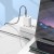 Szybkoładujący kabel USB-C do USB-C Hoco U121 60W Power Delivery – czarny (1,2 m)
