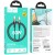 Szybkoładujący kabel USB-C do USB-C Hoco U121 60W Power Delivery – czarny (1,2 m)