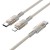 Szybkoładujący kabel 2w1 USB-C do 2x USB-C Hoco U139 100W PD – złoty (1,2 m)