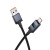 Kabel szybkoładujący USB-A do USB-C Hoco X118 5A z wyświetlaczem LED – czarny (1 m)