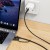 Kabel 2w1 USB-C do USB-C / MagSafe 3 Hoco U142 240W PD 3.1 – czarny (1,8 m)