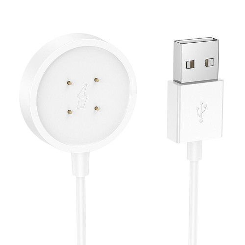 Kabel do ładowania smartwatcha Hoco 0,6 m Y24 biały