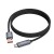 Kabel szybkoładujący USB-A do USB-C Hoco X112 5A z wyświetlaczem mocy – czarny (1 m)