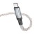 Kabel USB-A do USB-C Hoco U112 3A z podświetleniem LED – szary (1 m)