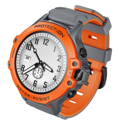 Smartwatch dla dzieci Hoco Y107 4G Wideorozmowy GPS SOS Pomorańczowy