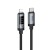 Kabel szybkoładujący USB-C do Lightning Hoco U148 27W PD z wyświetlaczem OLED – czarny (1,2 m)