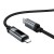 Kabel szybkoładujący USB-C do Lightning Hoco U148 27W PD z wyświetlaczem OLED – czarny (1,2 m)