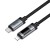 Kabel szybkoładujący USB-C do Lightning Hoco U148 27W PD z wyświetlaczem OLED – czarny (1,2 m)