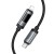 Kabel szybkoładujący USB-C do Lightning Hoco U148 27W PD z wyświetlaczem OLED – czarny (1,2 m)
