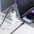 Kabel szybkoładujący USB-C do Lightning Hoco U148 27W PD z wyświetlaczem OLED – czarny (1,2 m)