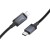 Kabel szybkoładujący USB-C do Lightning Hoco X118 27W PD z wyświetlaczem LED – czarny (1 m)