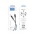 Kabel audio AUX Mini Jack 3,5 mm do Lightning Hoco UPA19 – czarny (1 m)