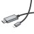 Kabel wideo Lightning do HDMI Hoco UA27 Full HD 1080p – stalowy szary (2 m)