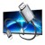Kabel wideo Lightning do HDMI Hoco UA27 Full HD 1080p – stalowy szary (2 m)