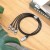 Wielofunkcyjny kabel ładujący 3w1 Hoco X102 USB-A do Lightning / Micro USB / USB-C – czarny (1 m)