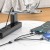 Wielofunkcyjny kabel ładujący 3w1 Hoco X102 USB-A do Lightning / Micro USB / USB-C – czarny (1 m)