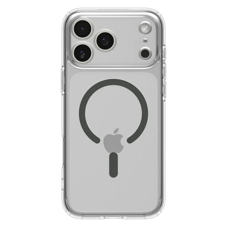 Etui Spigen Ultra Hybrid Mag iPhone 17 Pro Max Clear Graphite - MagSafe