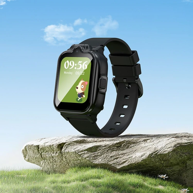 Smartwatch dla dzieci Hoco Y104 4G GPS Wi-Fi Funkcja Rozmowy SOS Niebieski
