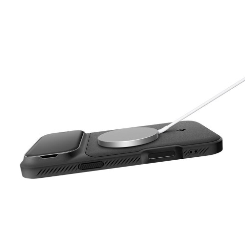 Etui Spigen Optik Armor Mag iPhone 17 Pro Max Czarne - Osłona Aparatu