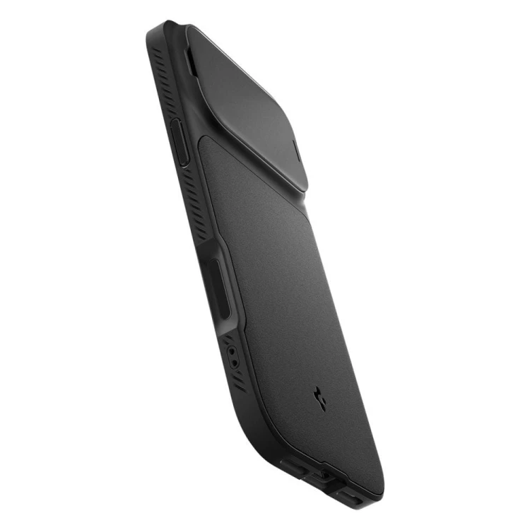 Etui Spigen Optik Armor Mag iPhone 17 Pro Max Czarne - Osłona Aparatu