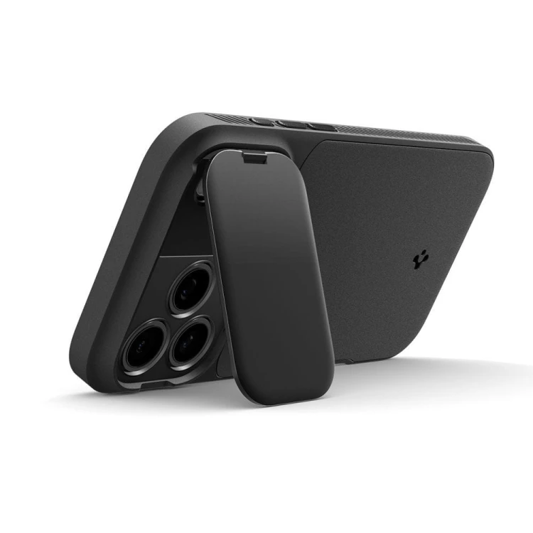 Etui Spigen Optik Armor Mag iPhone 17 Pro Max Czarne - Osłona Aparatu