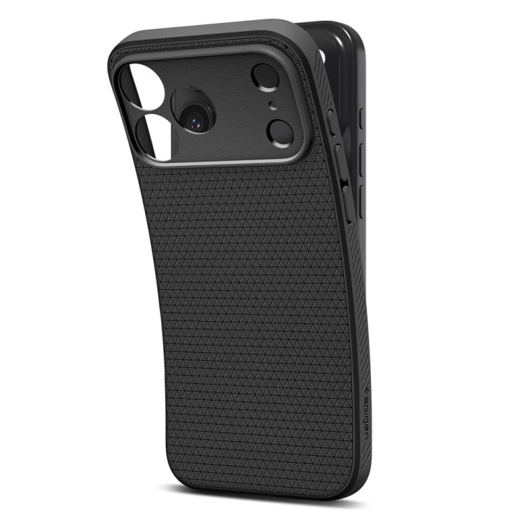 Etui Spigen Liquid Air iPhone 17 Pro Max Czarny Mat - Oryginalny Case