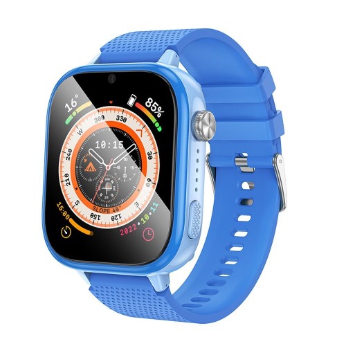 Smartwatch dla dzieci Hoco Y101 4G GPS Wi-Fi 16GB Muzyka Niebieski