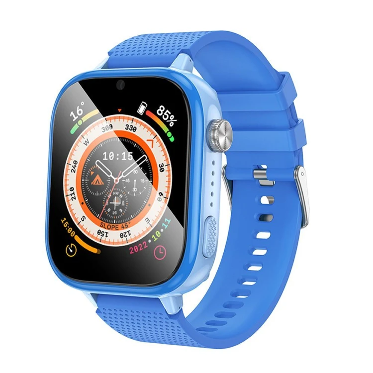 Smartwatch dla dzieci Hoco Y101 4G GPS Wi-Fi 16GB Muzyka Niebieski