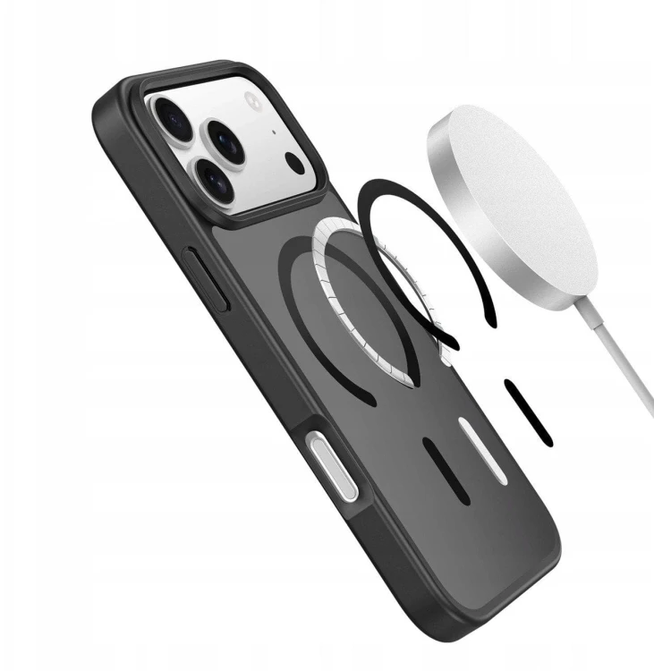 Etui Dux Ducis Yind iPhone 17 Pro Max Czarne - Case Open Ring