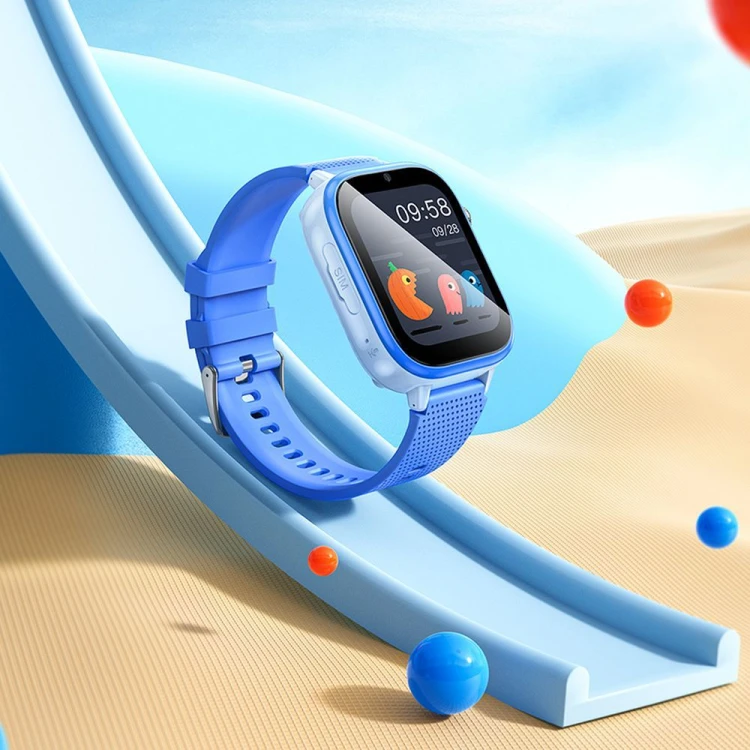 Smartwatch dla dzieci Hoco Y101 4G GPS Wi-Fi 16GB Muzyka Niebieski