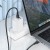 Ekstremalnie długi kabel silikonowy USB-C do USB-C Hoco X109 60W – czarny (3 m)